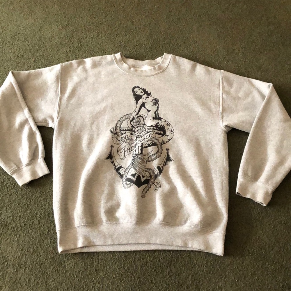 Gray Sweatshirt